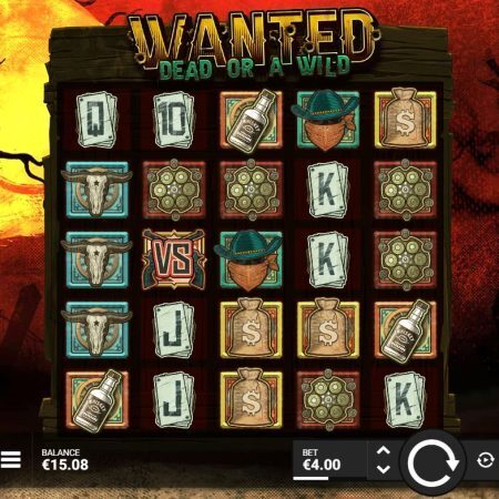 Wanted dead or alive på ett casino utan svensk licens